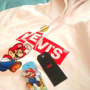 Small Levi's hoodie. Mario edition